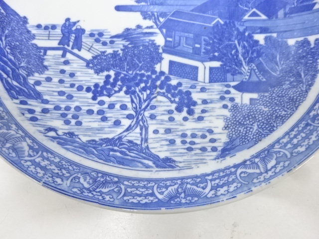 道具 ] - 道具 印判手 中国風景一尺皿 | ネットショップ圭 netshop Kei